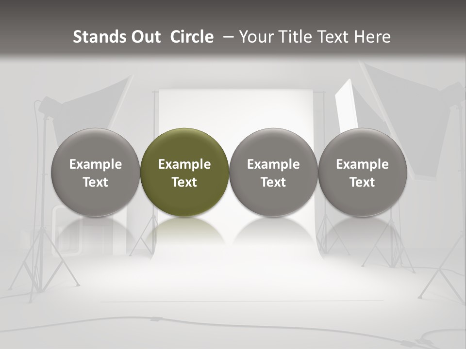 Commercial Model Photographer PowerPoint Template