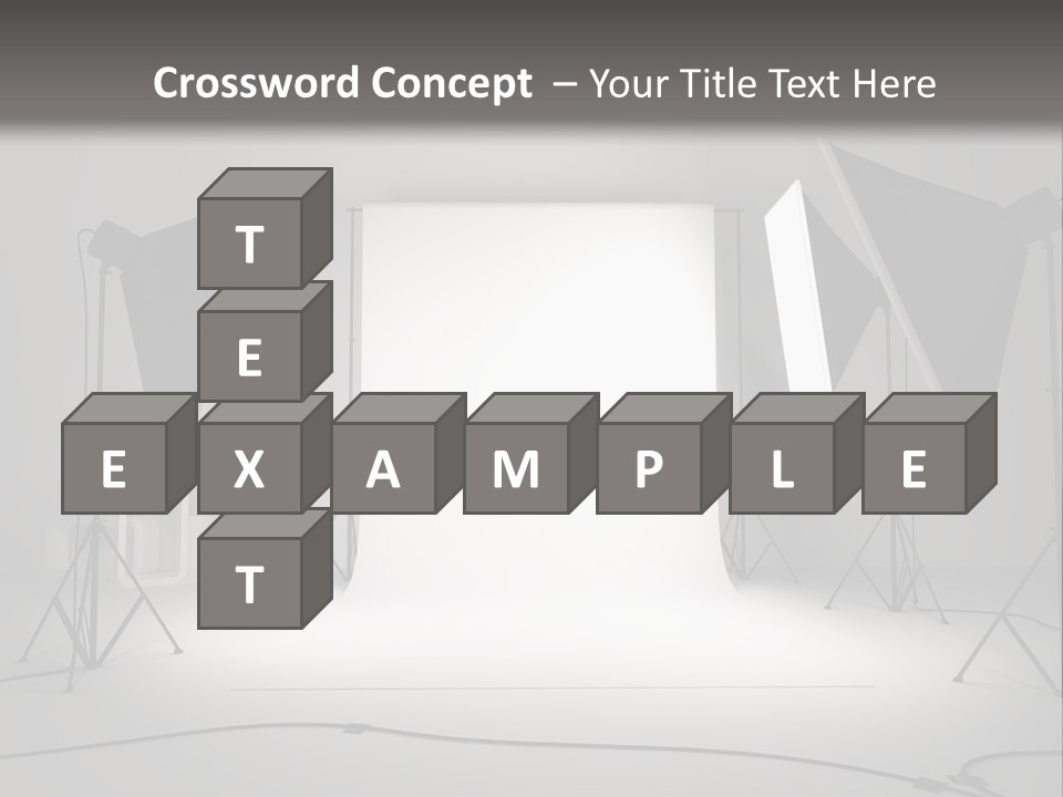 Commercial Model Photographer PowerPoint Template