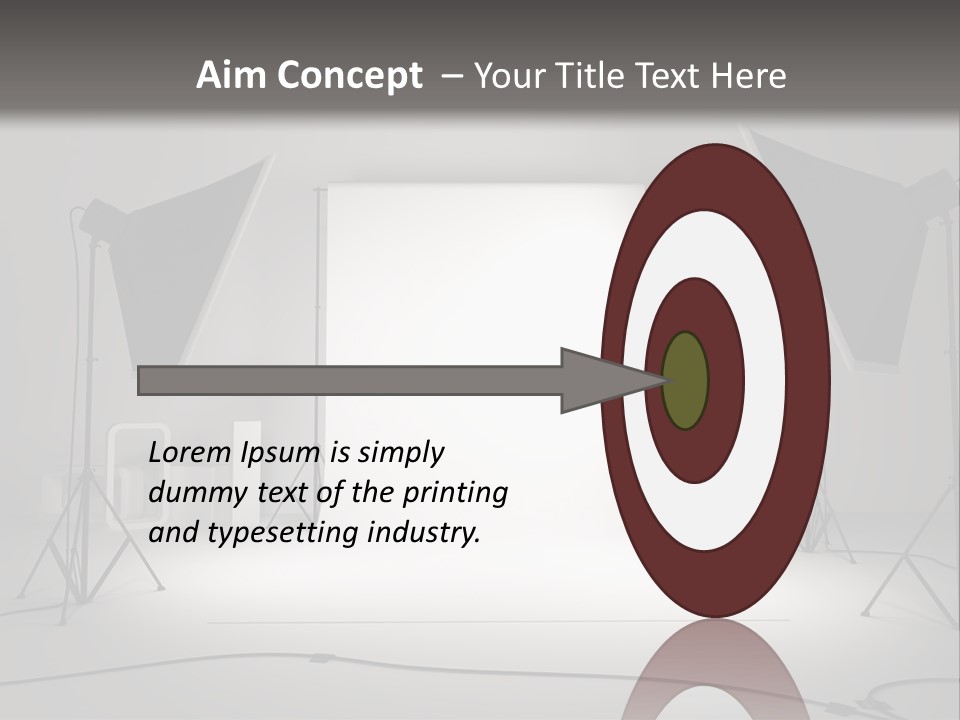 Commercial Model Photographer PowerPoint Template