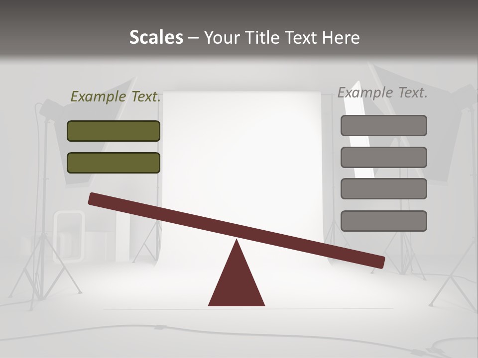 Commercial Model Photographer PowerPoint Template