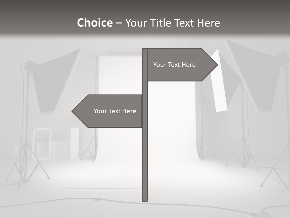 Commercial Model Photographer PowerPoint Template