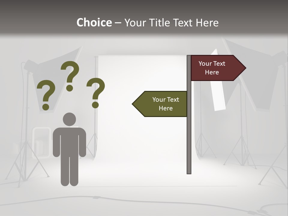 Commercial Model Photographer PowerPoint Template
