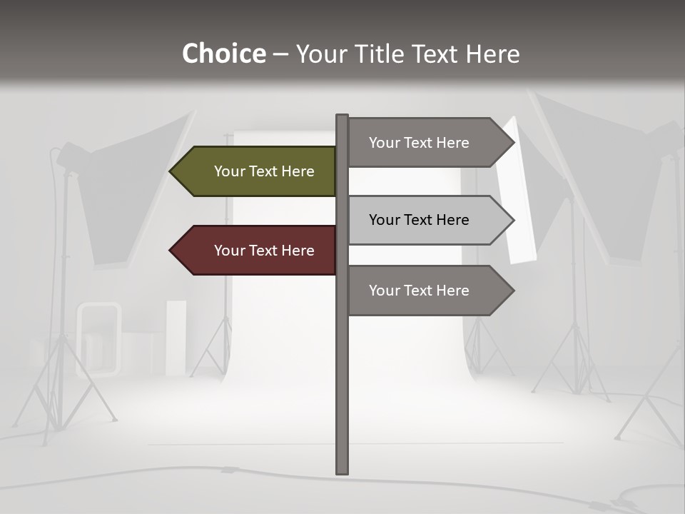 Commercial Model Photographer PowerPoint Template