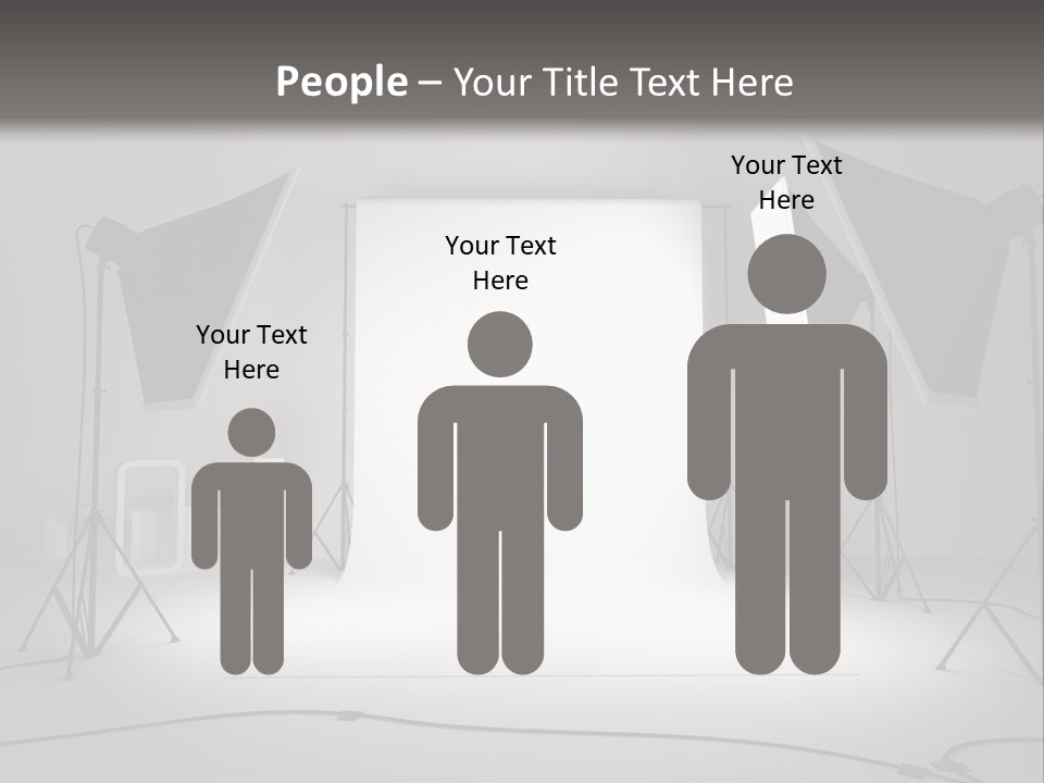 Commercial Model Photographer PowerPoint Template