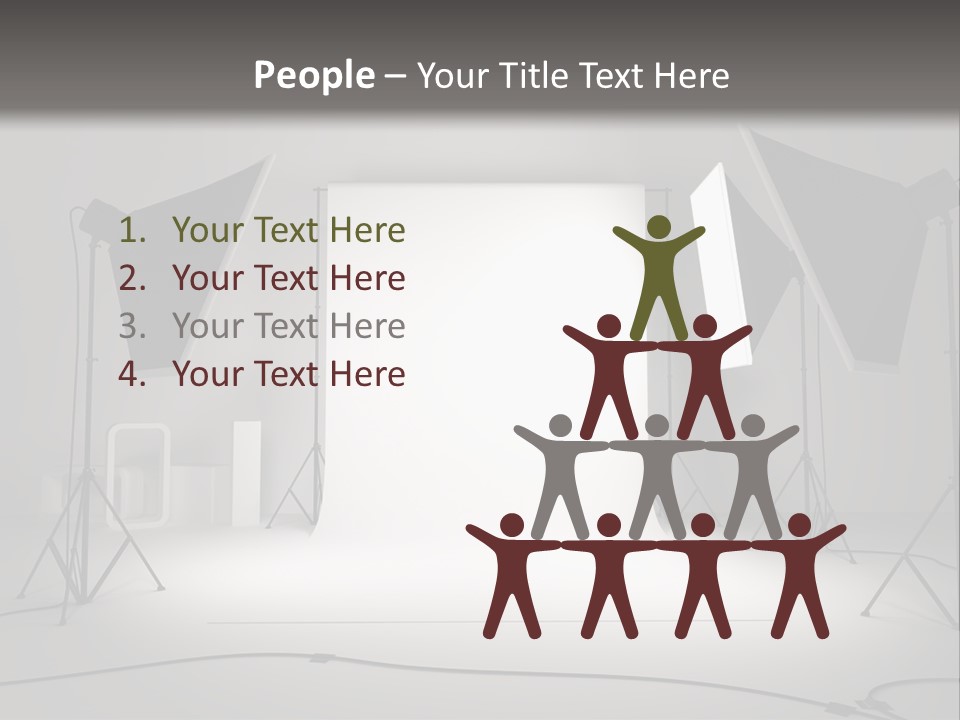 Commercial Model Photographer PowerPoint Template