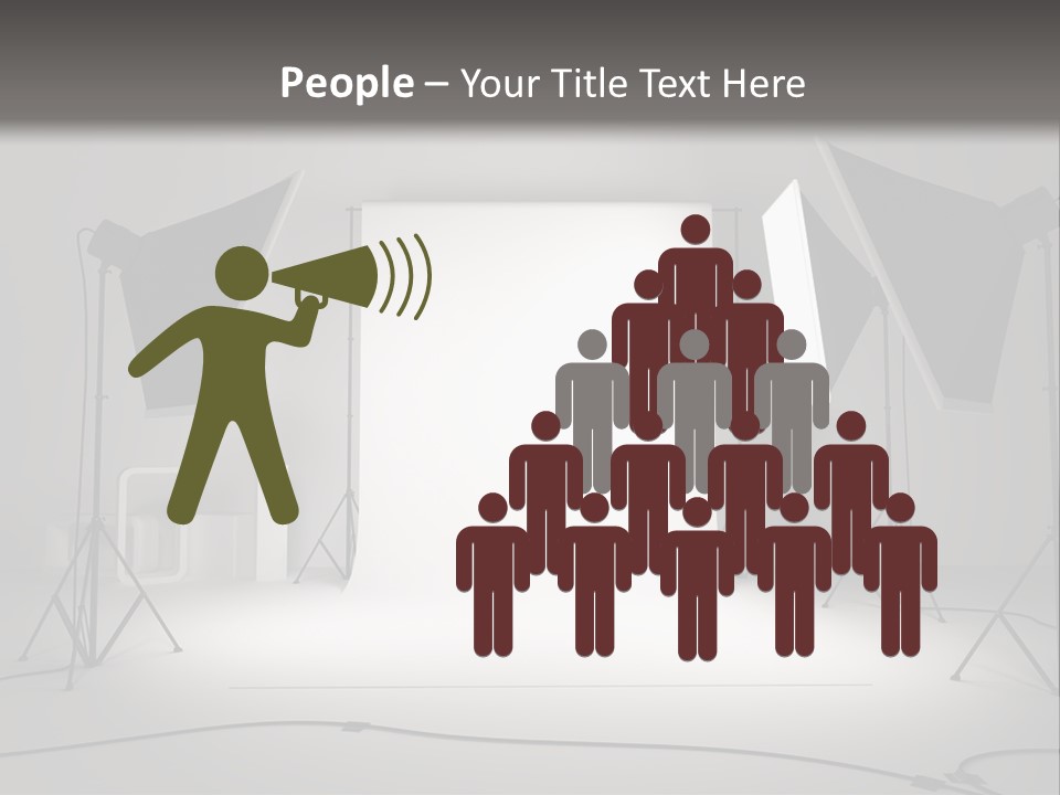 Commercial Model Photographer PowerPoint Template