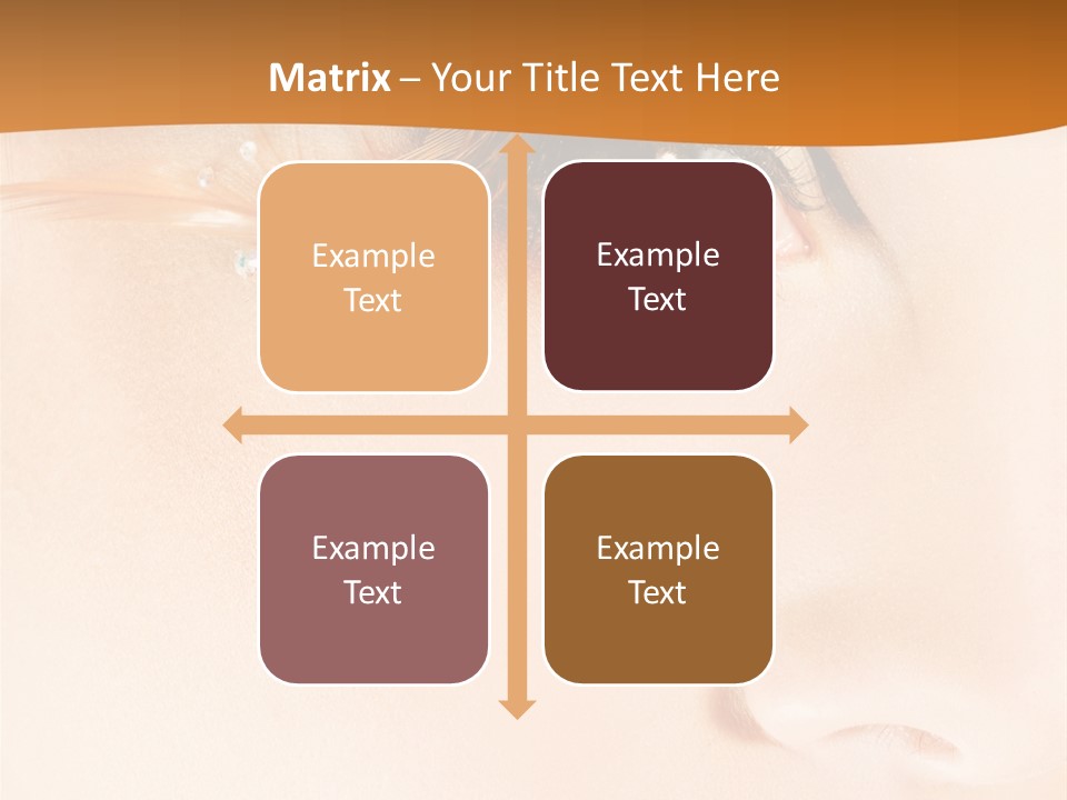 Cosmetic Woman Youth PowerPoint Template