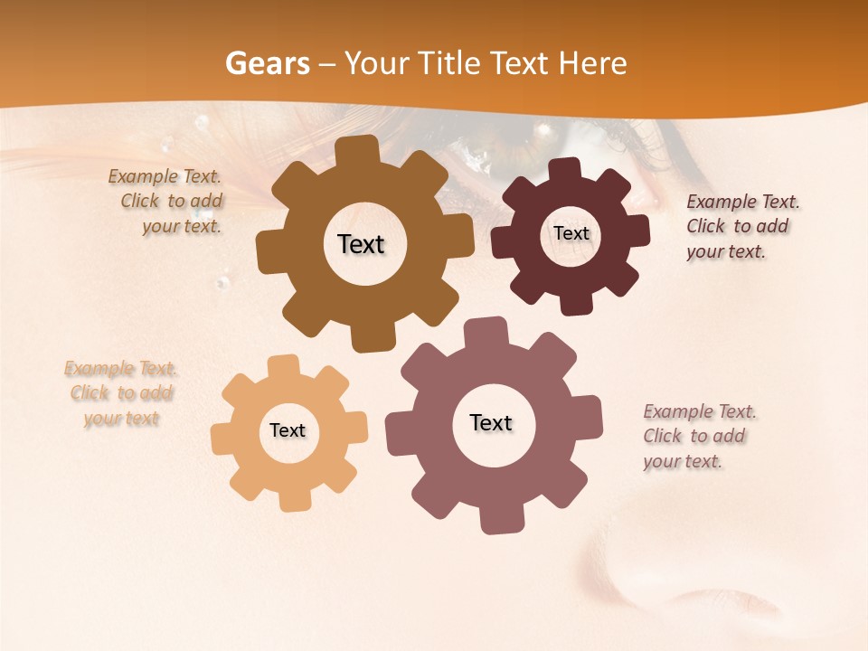 Cosmetic Woman Youth PowerPoint Template