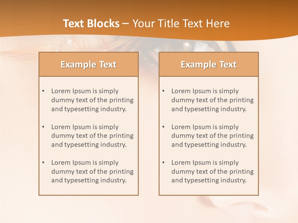 Cosmetic Woman Youth PowerPoint Template