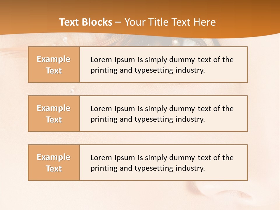 Cosmetic Woman Youth PowerPoint Template