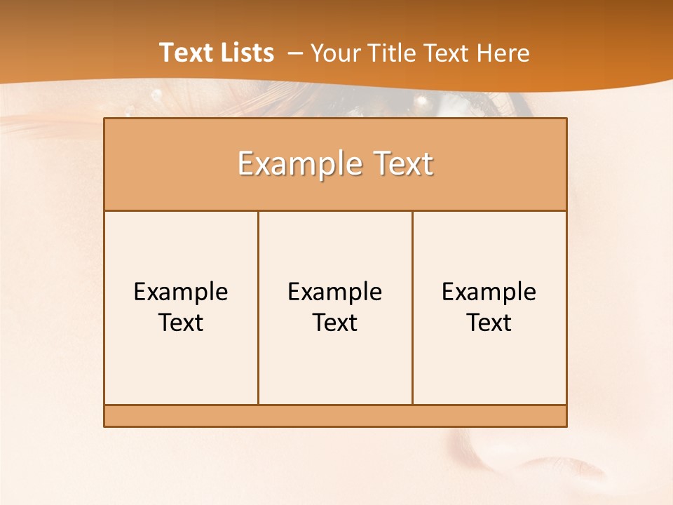 Cosmetic Woman Youth PowerPoint Template