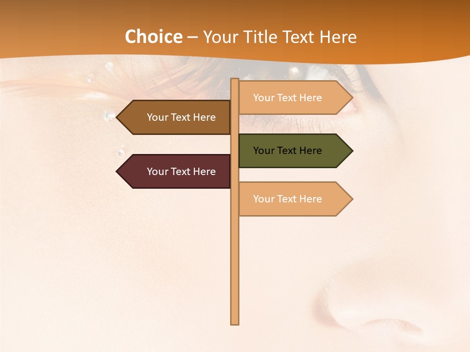 Cosmetic Woman Youth PowerPoint Template