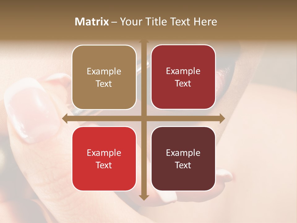 Close Up One Desire PowerPoint Template