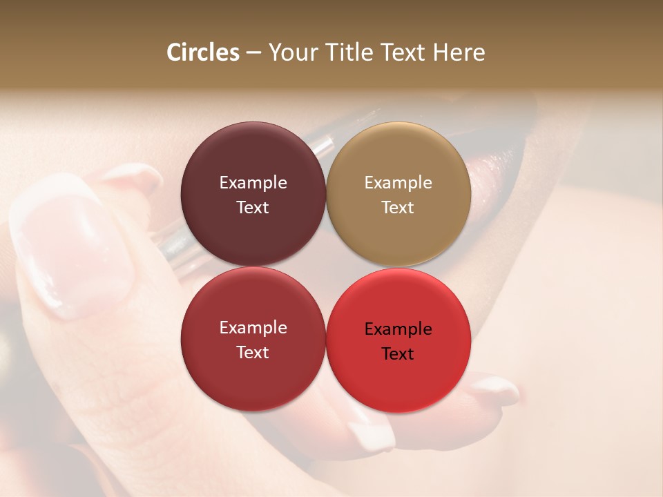 Close Up One Desire PowerPoint Template