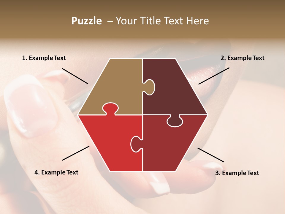 Close Up One Desire PowerPoint Template