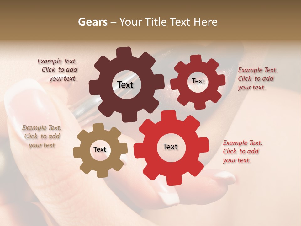 Close Up One Desire PowerPoint Template