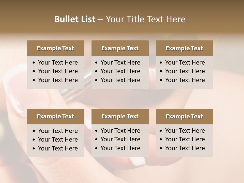 Close Up One Desire PowerPoint Template