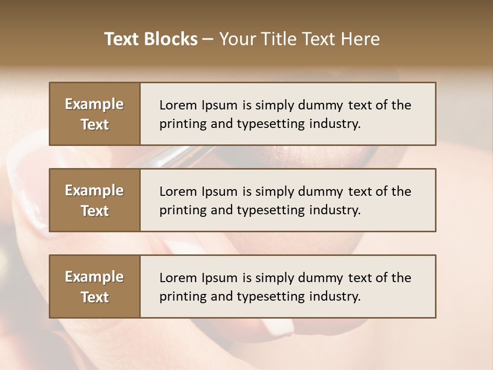 Close Up One Desire PowerPoint Template