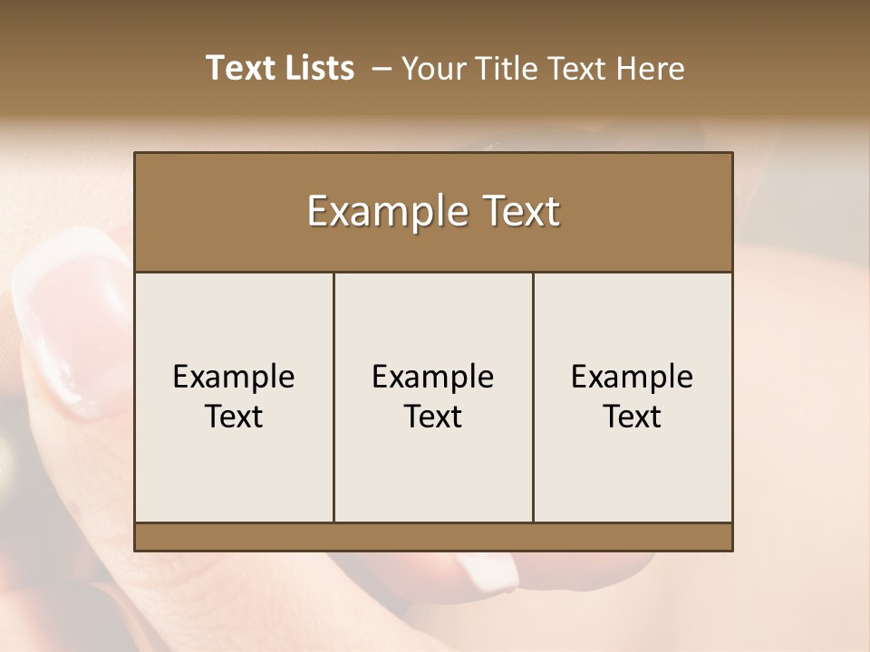 Close Up One Desire PowerPoint Template