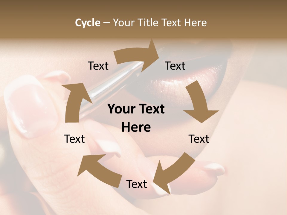 Close Up One Desire PowerPoint Template