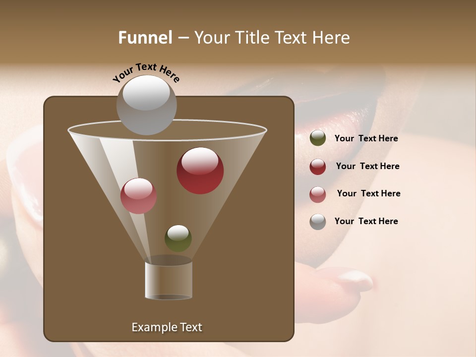 Close Up One Desire PowerPoint Template