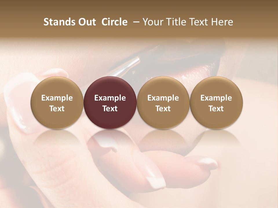 Close Up One Desire PowerPoint Template