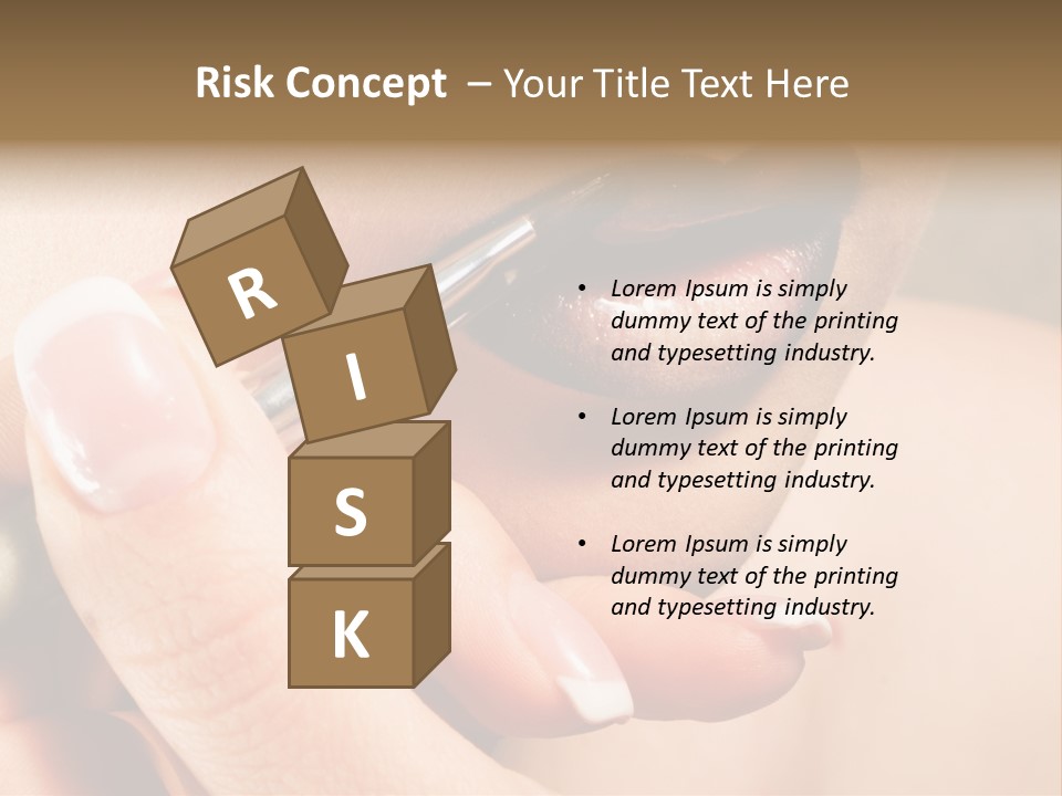 Close Up One Desire PowerPoint Template