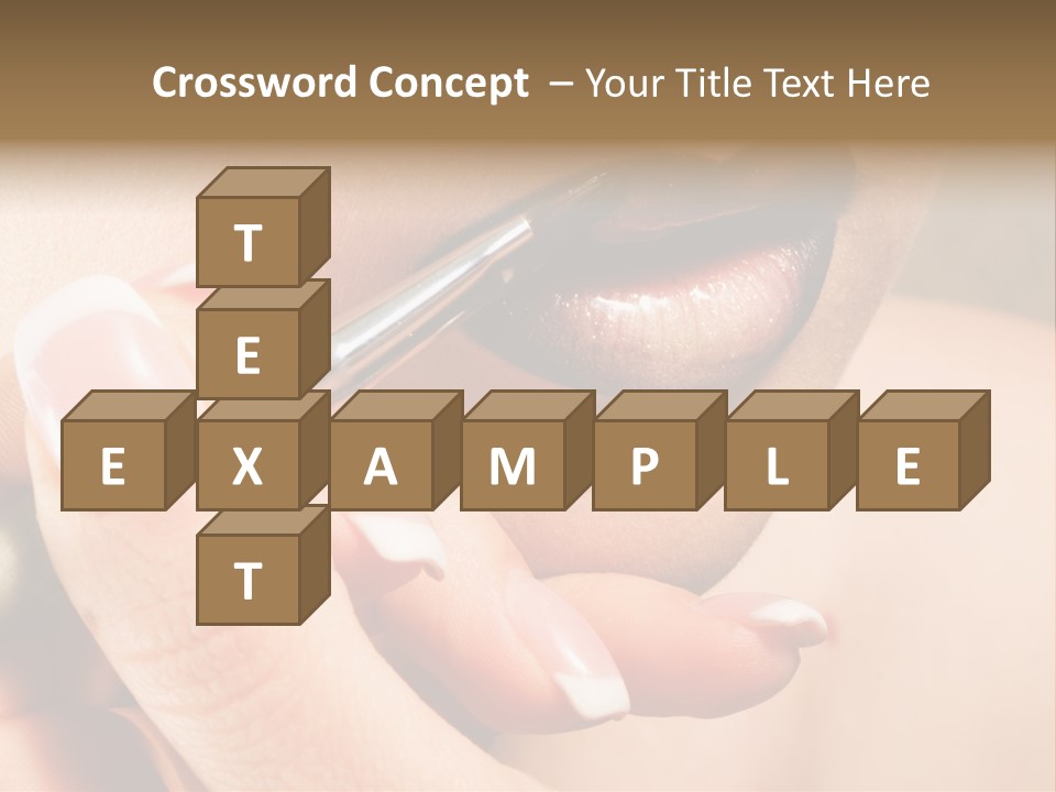 Close Up One Desire PowerPoint Template