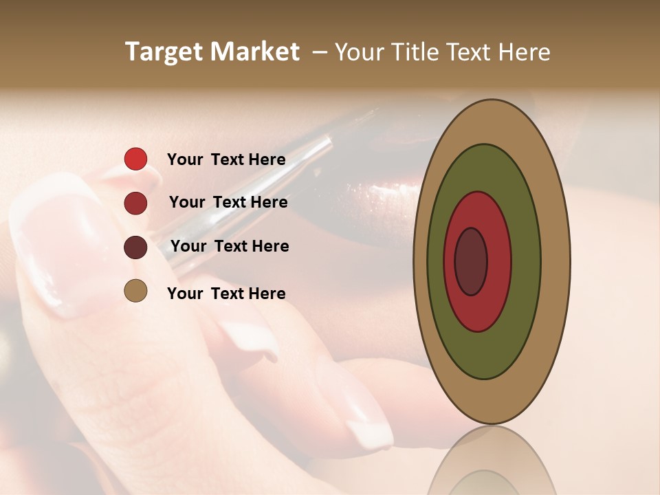 Close Up One Desire PowerPoint Template