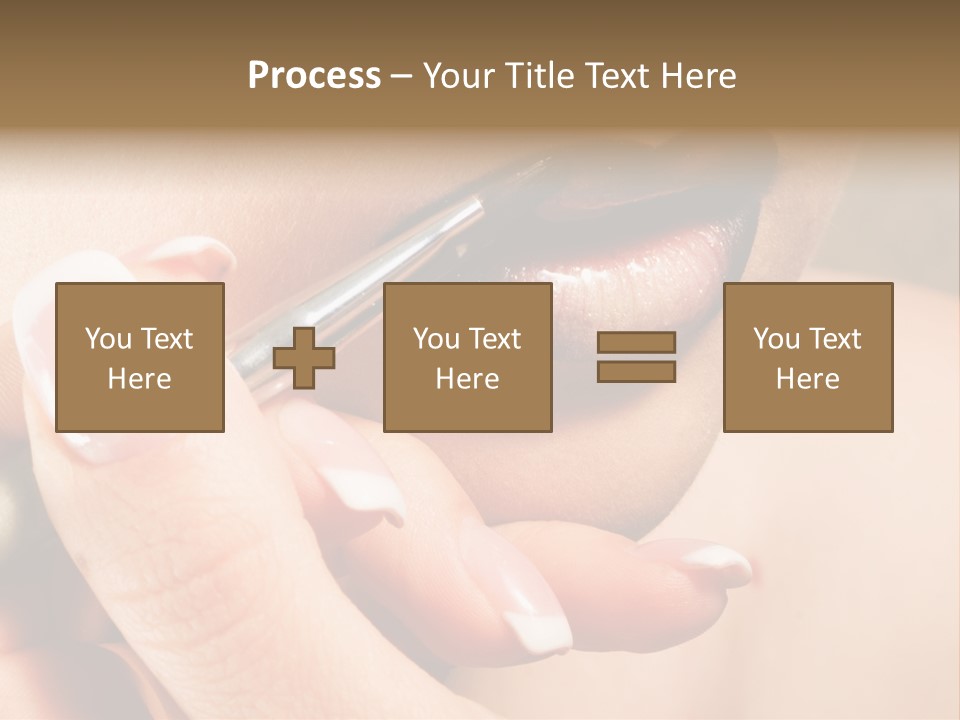 Close Up One Desire PowerPoint Template