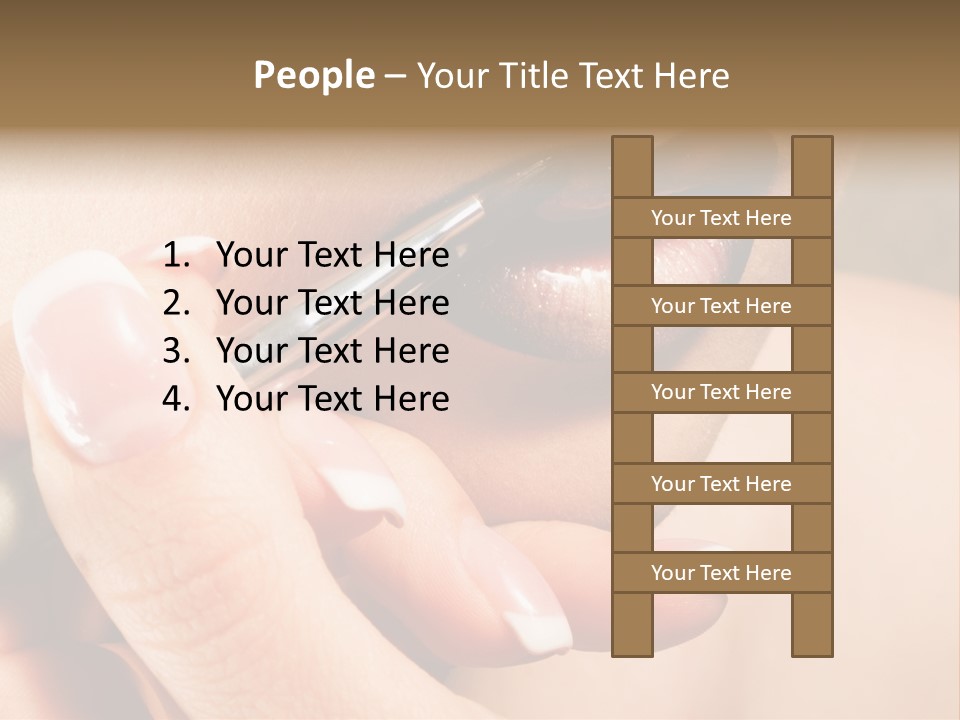Close Up One Desire PowerPoint Template