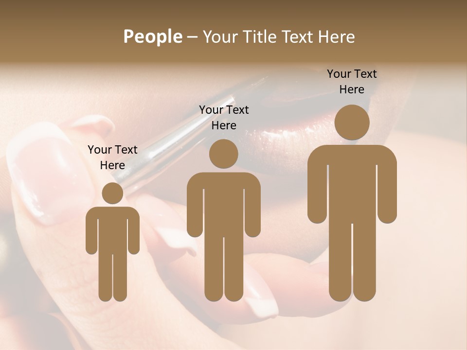 Close Up One Desire PowerPoint Template