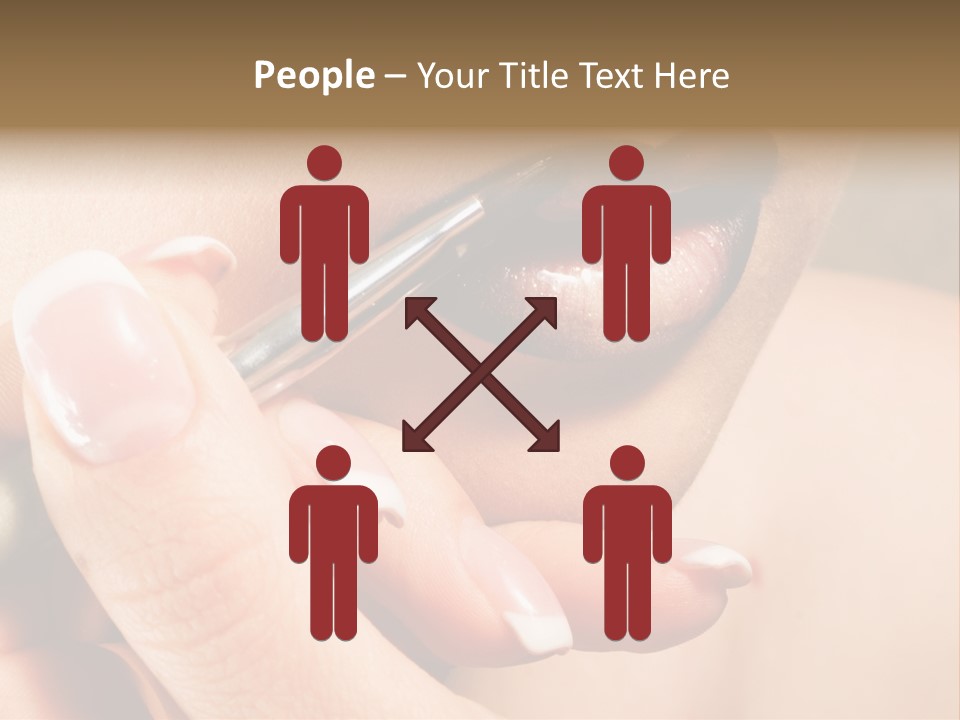 Close Up One Desire PowerPoint Template