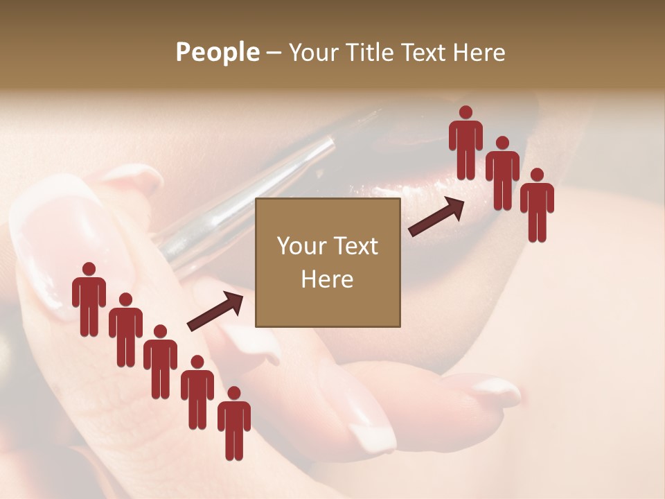 Close Up One Desire PowerPoint Template