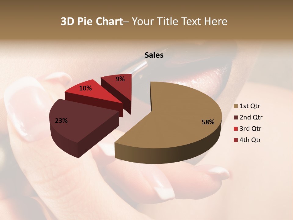 Close Up One Desire PowerPoint Template