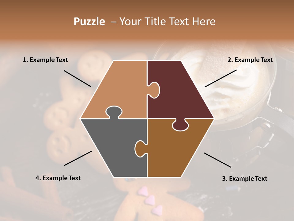 Still Life Coffee Christmas PowerPoint Template