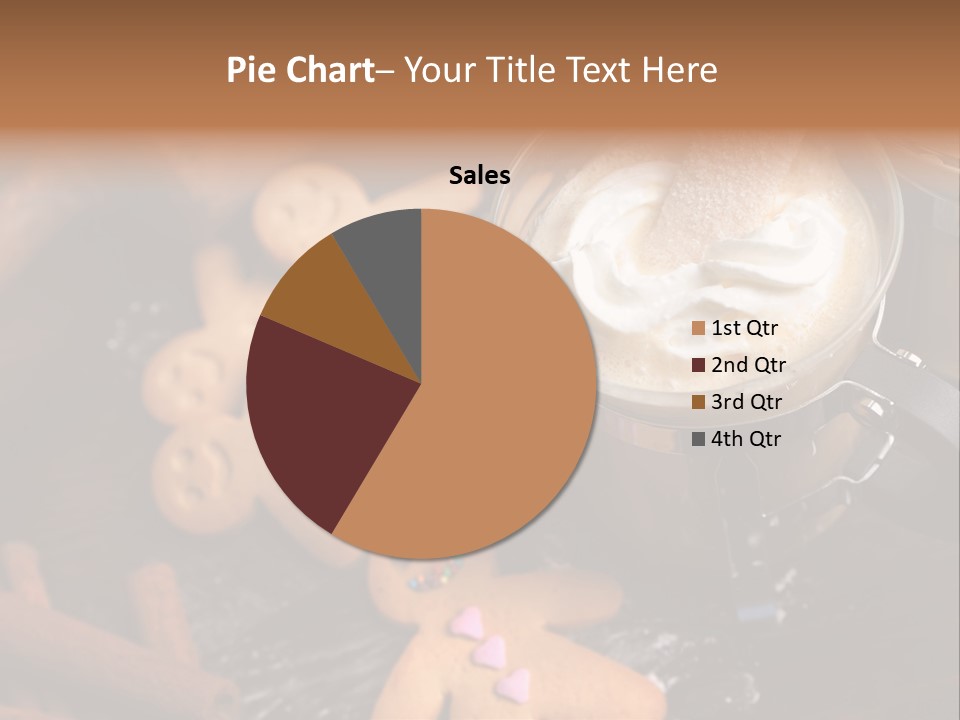 Still Life Coffee Christmas PowerPoint Template