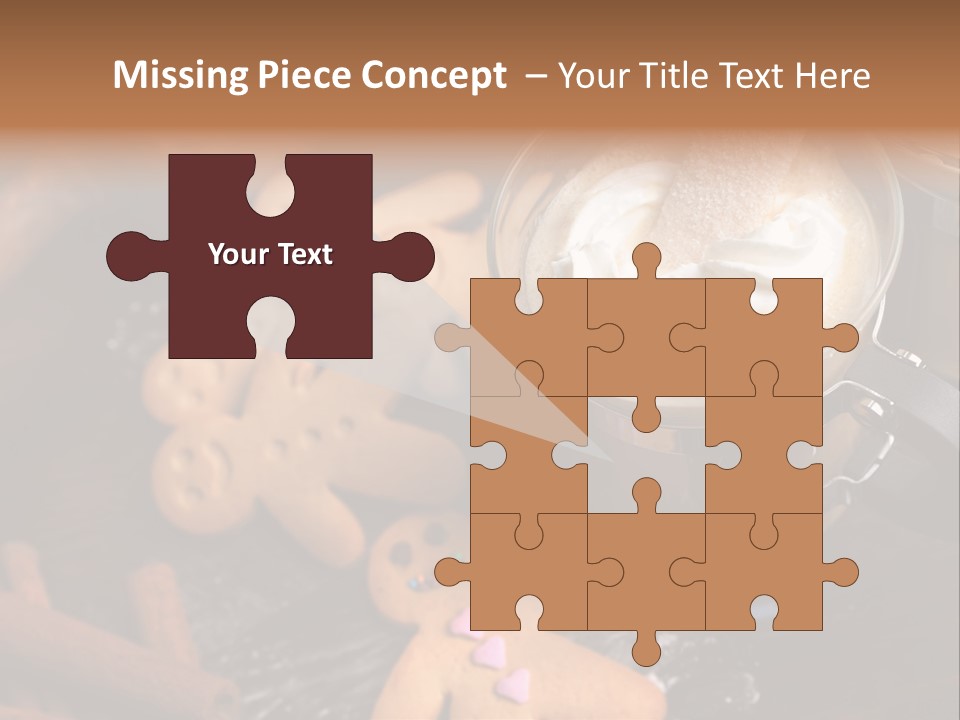 Still Life Coffee Christmas PowerPoint Template