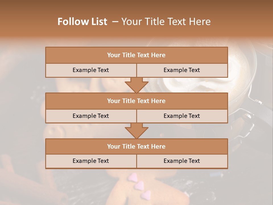 Still Life Coffee Christmas PowerPoint Template