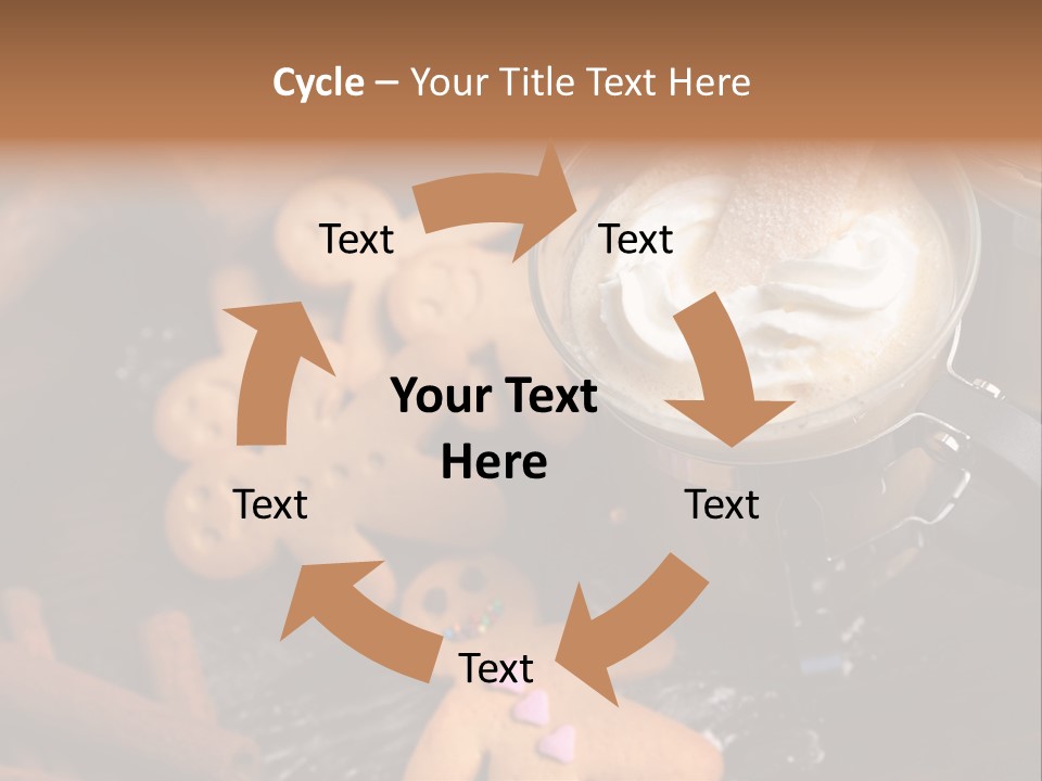 Still Life Coffee Christmas PowerPoint Template