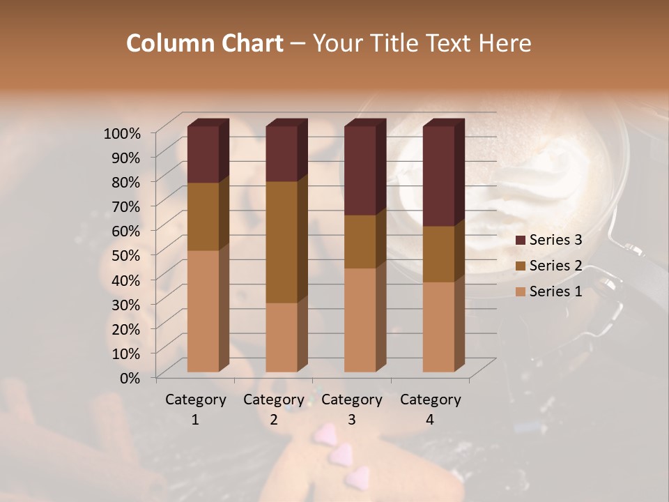 Still Life Coffee Christmas PowerPoint Template