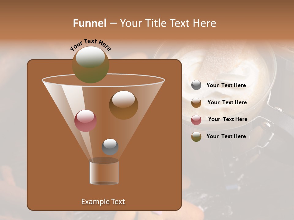 Still Life Coffee Christmas PowerPoint Template