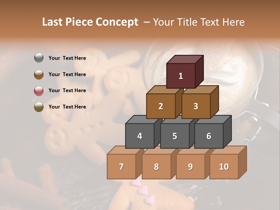 Still Life Coffee Christmas PowerPoint Template