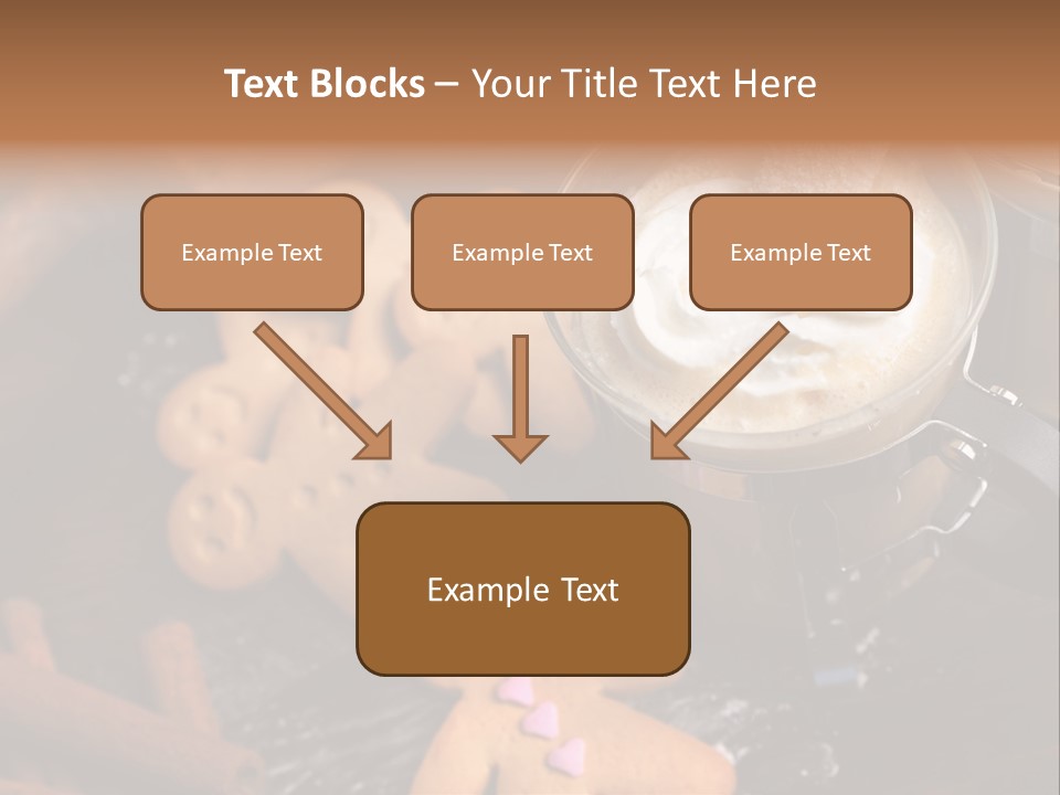Still Life Coffee Christmas PowerPoint Template
