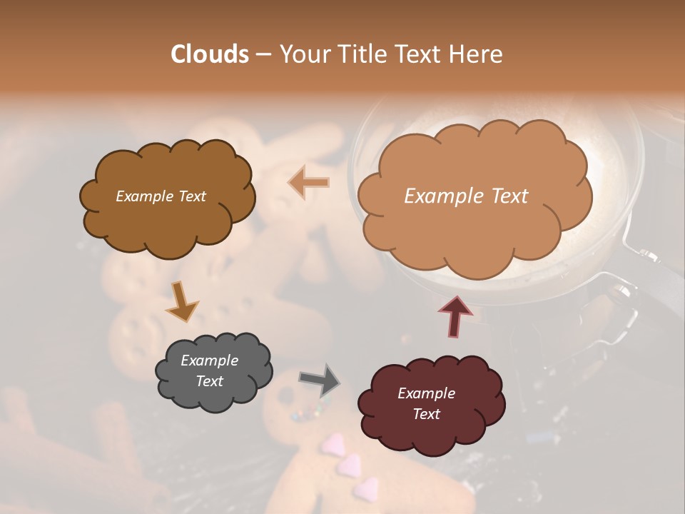 Still Life Coffee Christmas PowerPoint Template