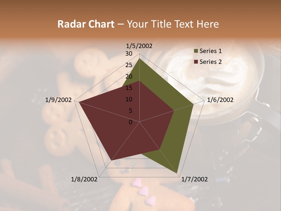 Still Life Coffee Christmas PowerPoint Template