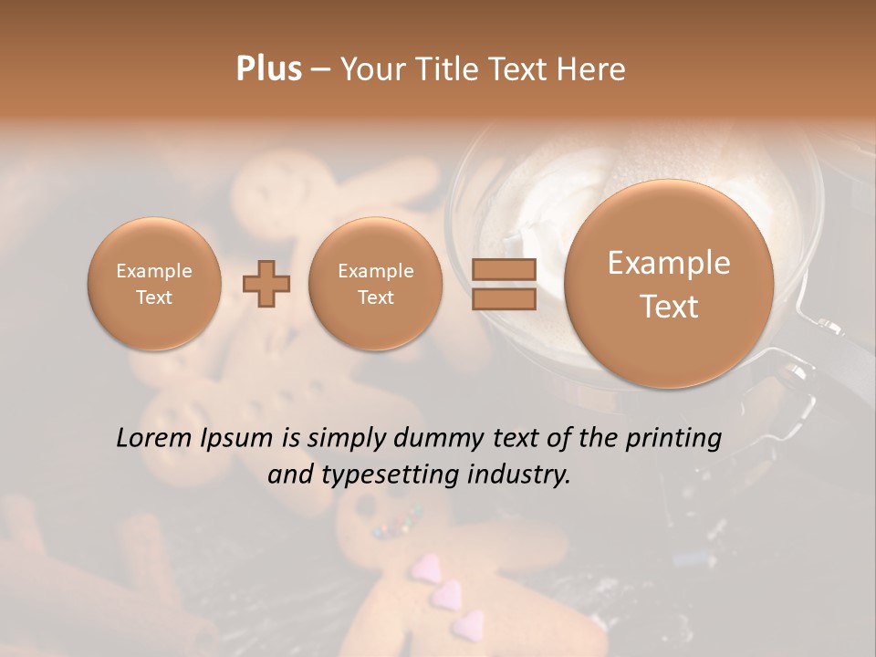 Still Life Coffee Christmas PowerPoint Template