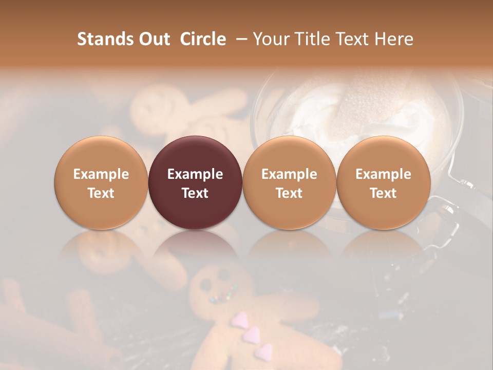 Still Life Coffee Christmas PowerPoint Template