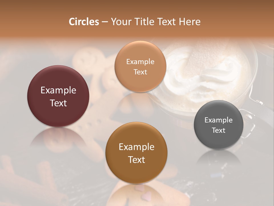 Still Life Coffee Christmas PowerPoint Template