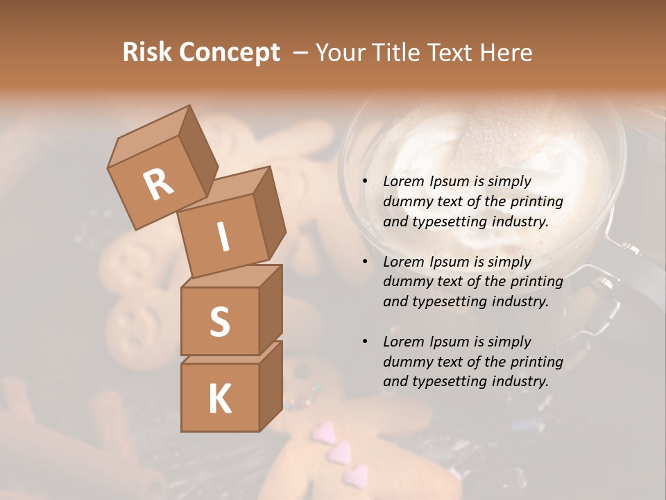 Still Life Coffee Christmas PowerPoint Template